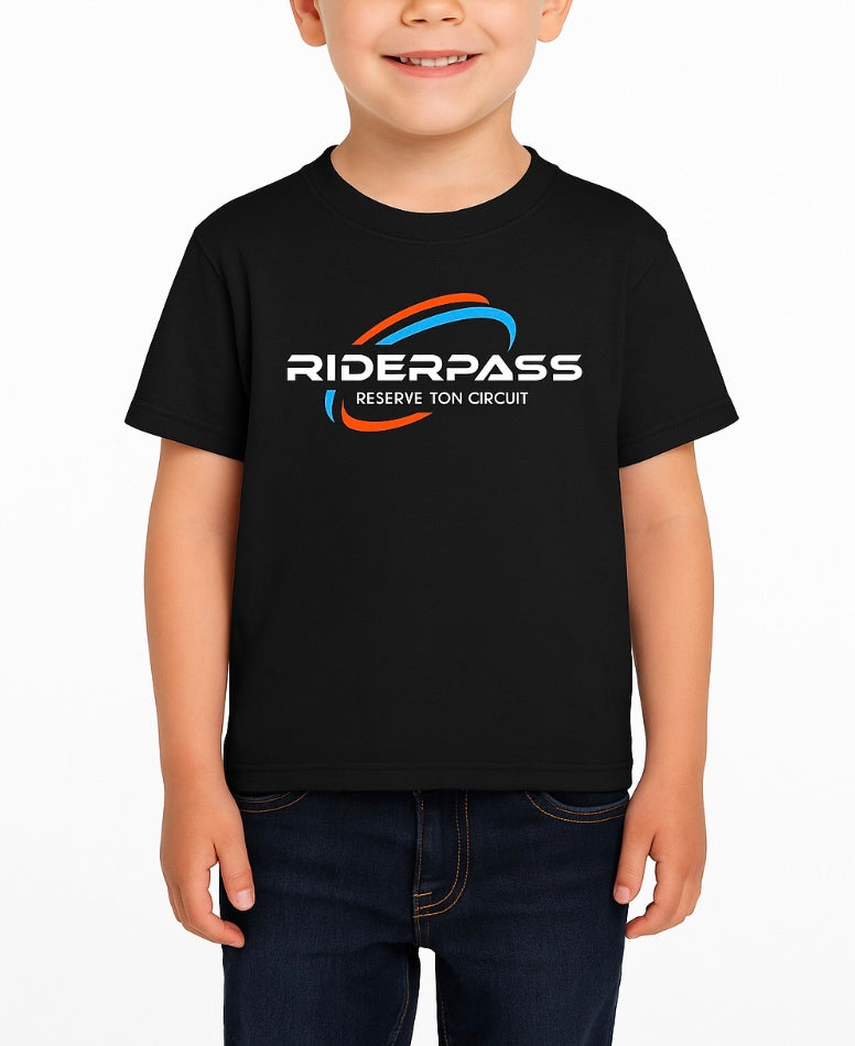 T-shirt RIDERPASS Noir Enfant